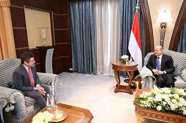 العليمي يؤكد لواشنطن موقف المجلس من سلام عادل بموجب مرجعيات الحل الشامل