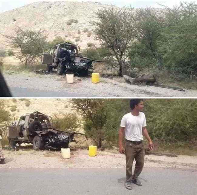 صاروخ حوثي ينسف الهدنة ويستهدف موقع عسكري بلحج.. استشهاد 3 وآخرين مصابين
