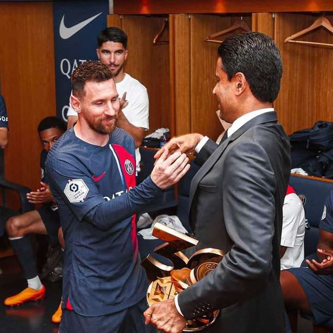الخليفي يرد على اتهام ميسي: ويكشف عن سبب عدم تكريمة بعد تتويجة بمونديال 2022