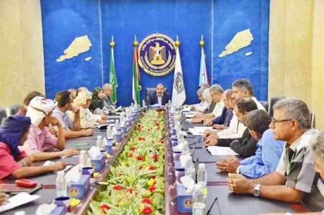 رئاسة الانتقالي تقر إجراءات جديدة بشأن أبين