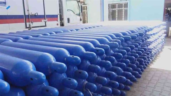 تدشين توزيع 1200 اسطوانة أكسجين لمراكز العزل