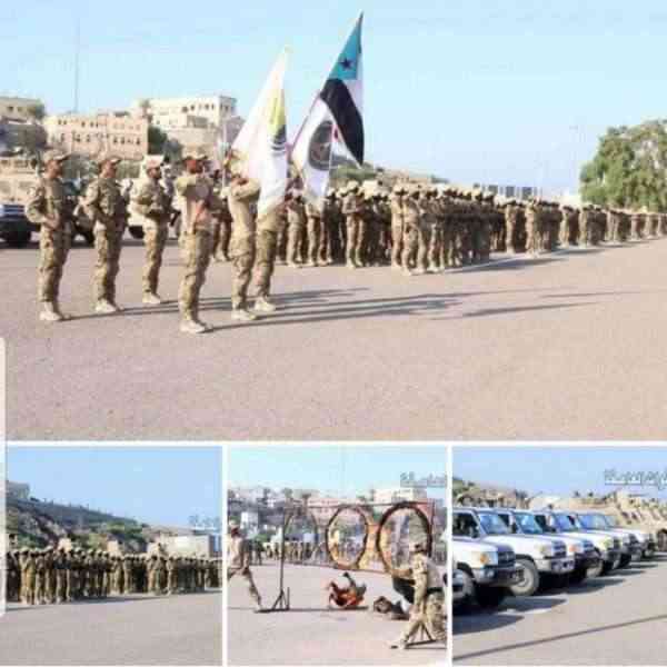 قوات العاصفة بعدن تحتفل بطريقتها بعيد 14 أكتوبر .. شاهد