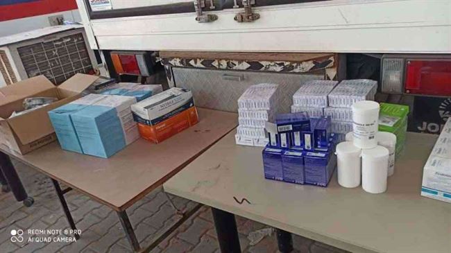 الإمداد الدوائي يرفد مستشفى مودية في أبين بالأدوية والمستلزمات الطبية