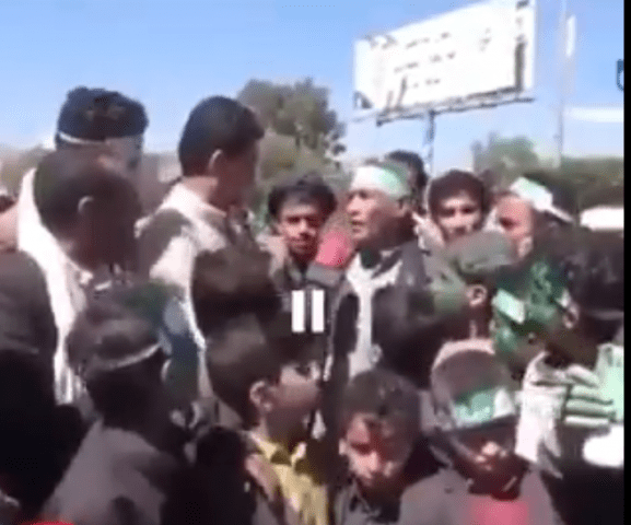 شاهد.. حوثي يعلن على الهواء مباشرة انهم ضد المسلمين