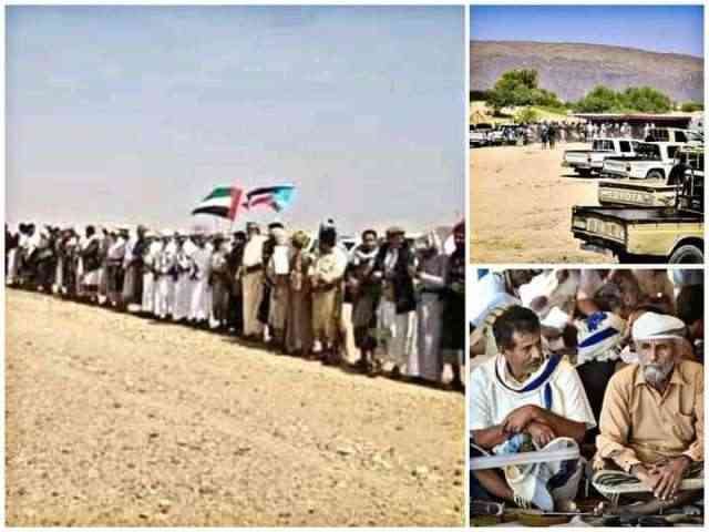 قبائل شبوة تعلن النفير العام لمواجهة المد الفارسي والإخواني