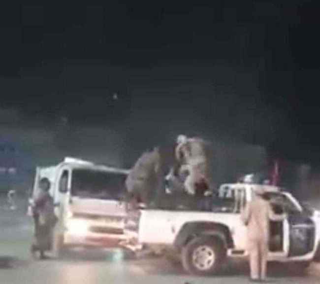 بعد انتشار فيديو لجنود يعتدون على مواطنين .. أمن حضرموت يشكل لجنة تحقيق عاجلة