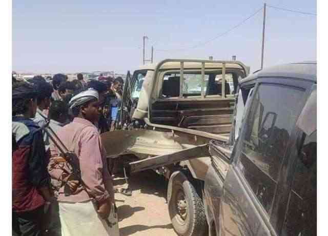 حصيلة أولية :  استشهاد جندي وإصابة 3 آخرين من العمالقة بتفجير إرهابي في شبوة