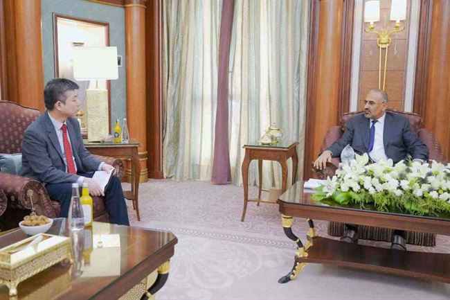 الزُبيدي يدعو كوريا الجنوبية للاستثمار في المجال النفطي والغاز