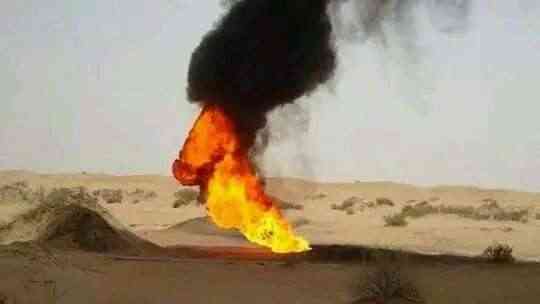 ضبط أحد المتهمين الرئيسيين في تفجير أنابيب النفط شبوة