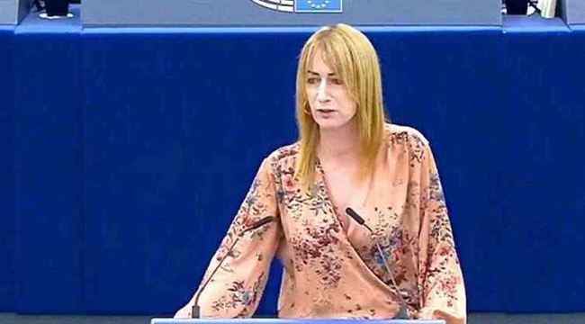 برلمانية أوروبية  تطالب بتسليح الشعبين اليمني والفلسطيني .. إذا تم تسليح أوكرانيا