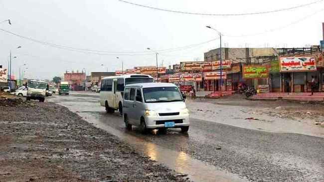 أمطار خير على لحج وتعز .. صور