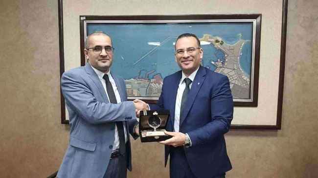 تعاون مرتقب بين موانئ خليج عدن اليمنية ومعهد تدريب الموانئ بمصر