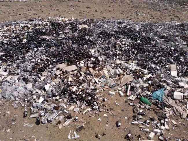 فضحية.. إحراق أدوية قدمتها منظمات دولية في عدن .. والسبب صادم