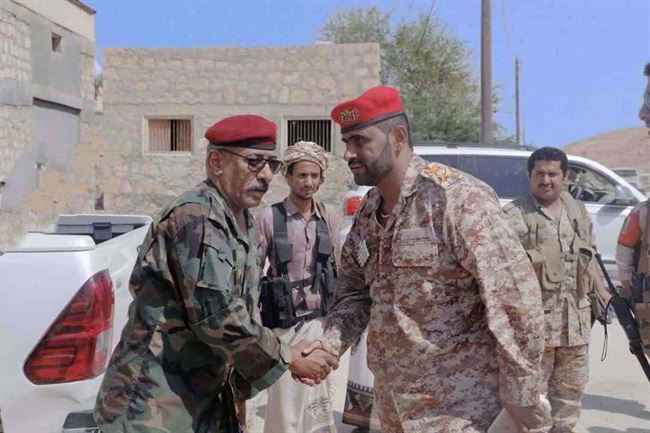 رغم رفض الإخوان .. قائد محور الغيضة الجديد يتسلم مهامه