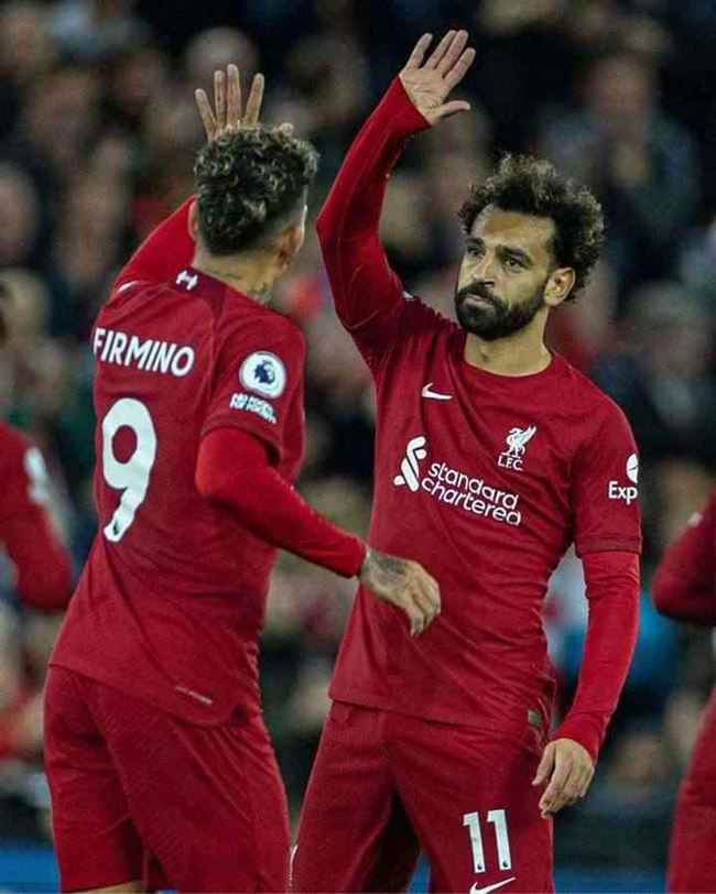 محمد صلاح يسجل هدف تعادل ليفربول أمام ليدز يونايتد