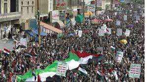 الشرعية: الحوثي قدم لقضية فلسطين شعارات فارغة وقتل اليمنيين