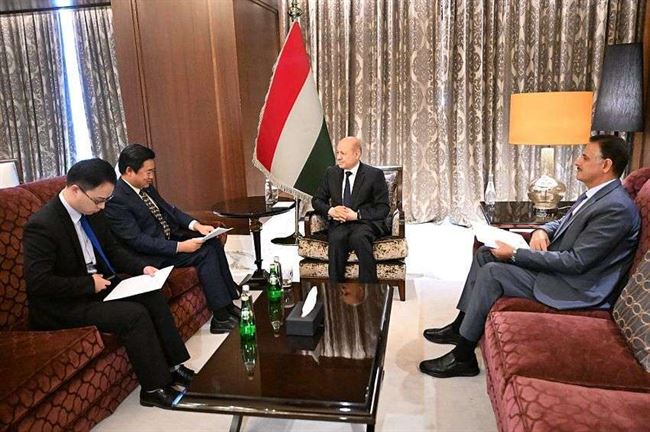 الرئيس الصيني يرسل رسالة للمجلس الرئاسي.. وهذا ما تضمنته