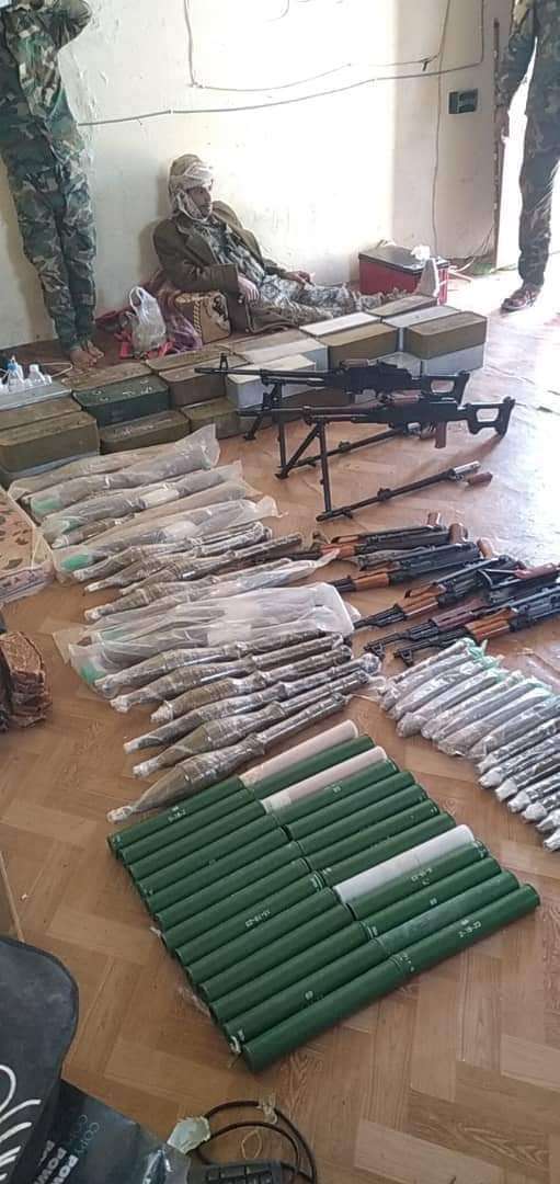 بالصور.. الحزام الأمني يكشف تفاصيل ثلاث عمليات ضبط شحنات أسلحة وذخائر متنوعة