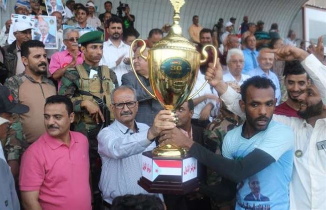 المنصورة ينال لقب بطولة بن زايد لأندية عدن