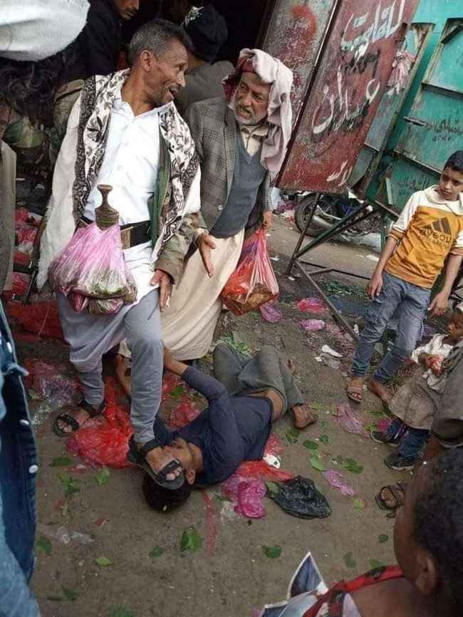 قيادي حوثي يستفز الشعب اليمني بصورة فجرت موجة غضب عارمة