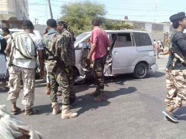 إصابة ضابطي مخابرات في لحج اثر تفجير عبوة ناسفة