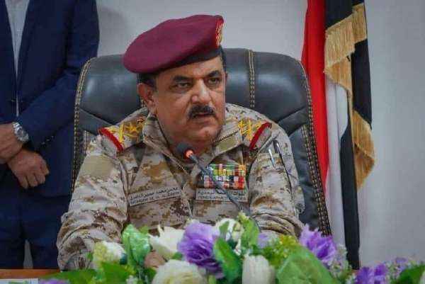 وزير الدفاع اليمني في الإمارات