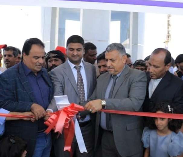 شركة النفط بعدن تفتتح وتدشن العمل بمحطة المطار النموذجية