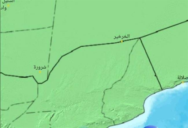 توقعات بهطول أمطار خفيفة على حضرموت وشبوة