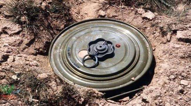 بتر قدم مواطن بانفجار لغم حوثي في تعز