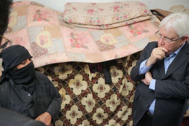 غريفيث يعلن مواصلة جهود الوساطة لوقف نار شامل