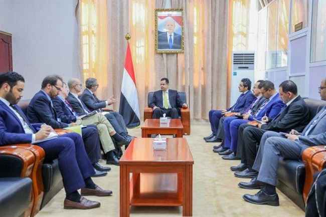 عبدالملك يستقبل بعثة وسفراء عدد من دول الاتحاد الأوروبي بعدن