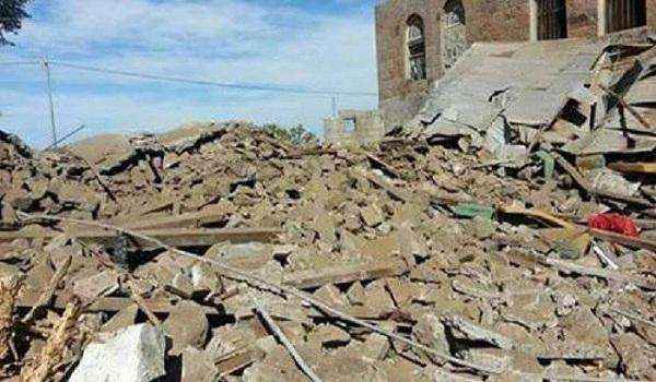 أسلوب داعش.. الحوثيون يفجرون المنازل لإرهاب المواطنين