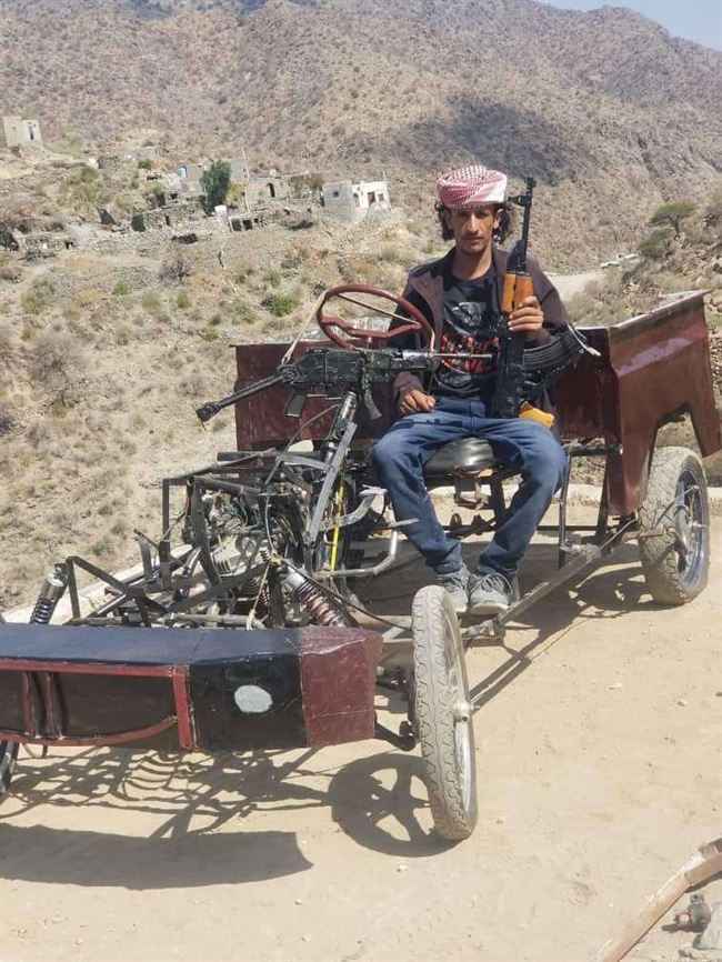 ضالعي يبتكر سيارة ويطور نسخة "الكلاشنكوف".. شاهد