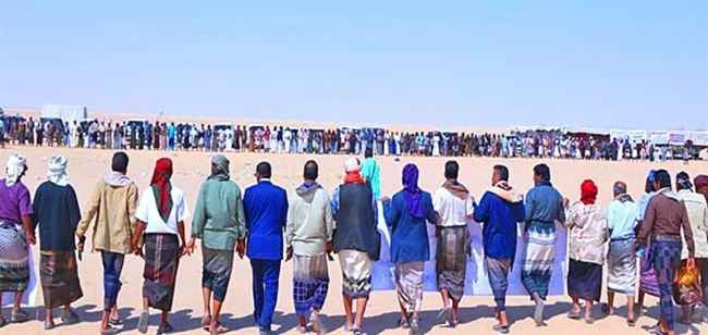 قبائل شبوة تمهل جماعة الإخوان 48 ساعة قبل المواجهة العسكرية مع عناصرها في عارين