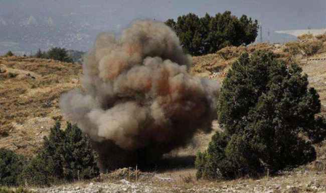 انفجار حوثي عنيف يستهدف شخص وفتاة بالجوف