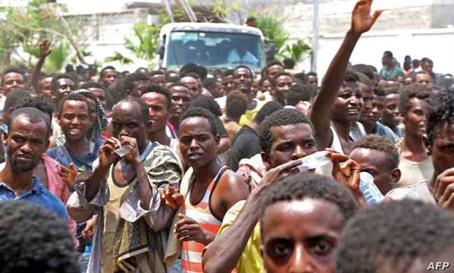 الهجرة الدولية تعلن حاجة 200 الف مهاجر في اليمن للمساعدة