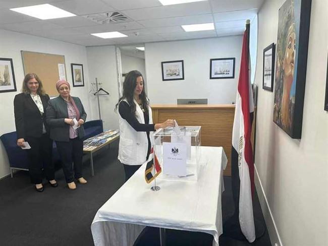 المصريون في الخارج يصوّتون في الانتخابات الرئاسية