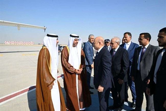 العليمي يلتقي محمد بن زايد قبل إنهاء زيارته إلى الإمارات