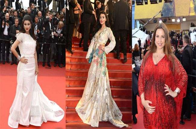 نجوم عربية خطفت الأضواء في مهرجان كان السينمائي