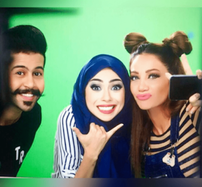 نجوم السوشيال ميديا ضمن كليب ديانا حداد - نصفي الثاني