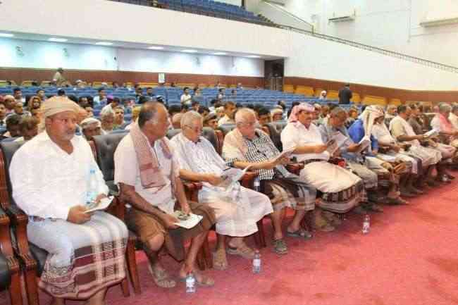 حفل تأبين لفقيد الوطن محيى الجعدني بكلية الآداب بعدن