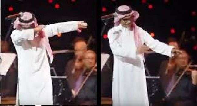 أمر باعتقال الفنان السعودي رابح صقر بسبب حركة الداب