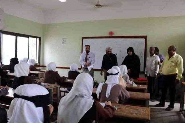 عدن : تدشين الاختبارات الأساسية للعام 2018 - 2019 م