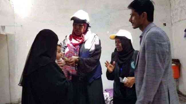 أمين محلي خور مكسر يدشن حملة فرز مسح التغذية الشاملة بالمديرية
