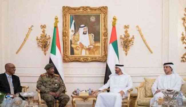 الامارات تؤكد وقوفها ودعمها للسودان