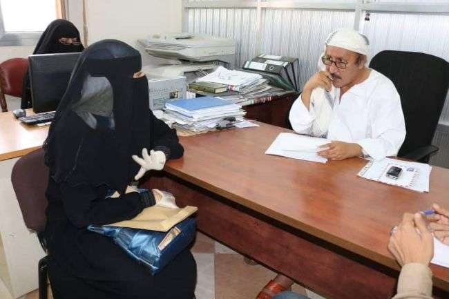 محلي الشيخ عثمان يلتقي مندوبو منظمة كير والارض المشتركة لتنفيذ عدد من المشاريع