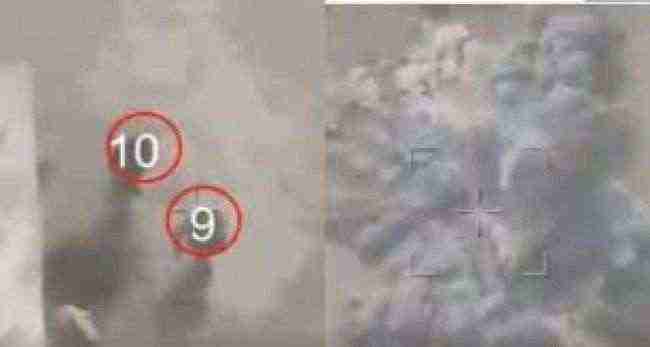 شاهد بالفيديو .. التحالف يستهدف عناصر ومعدات الحوثي بشكل مباشر في الضالع وصعدة