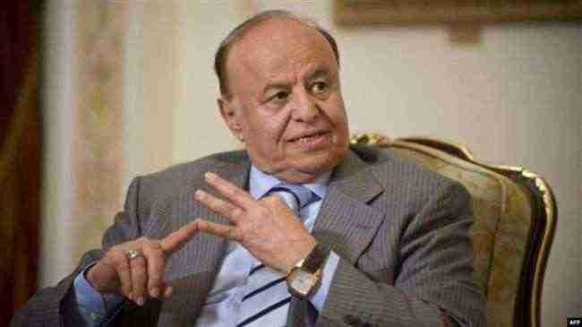 الرئيس هادي يشدد على ضرورة رفع مستوى التنسيق مع التحالف