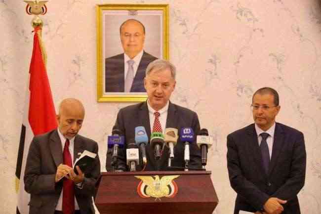 السفير الأمريكي يشدد على الرقابة الثلاثية لتنفيذ إتفاق ستوكهولم