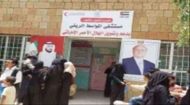 إجراء ما يقارب من 1000 عملية جراحية مجانية في تعز بدعم إماراتي